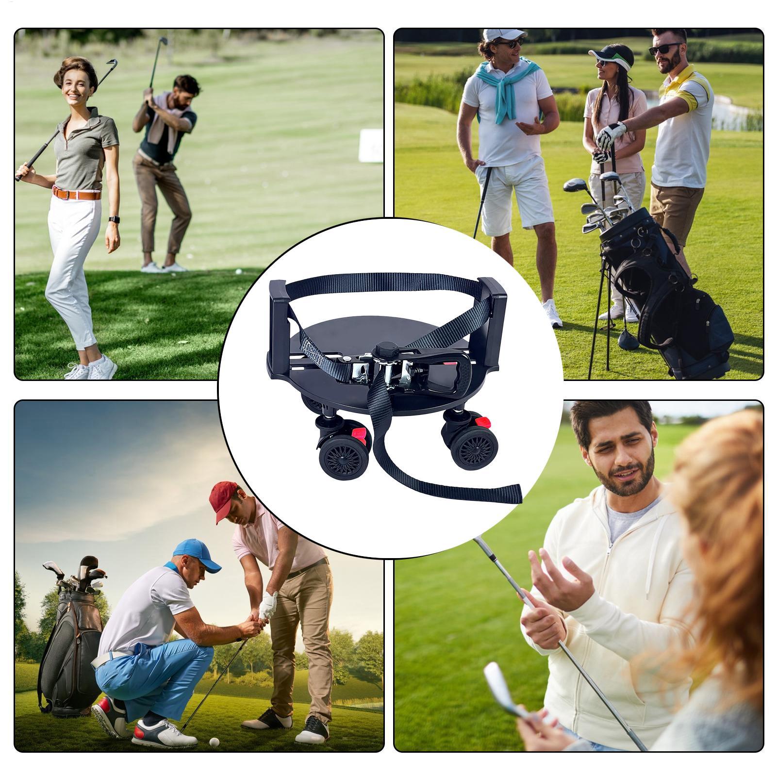 Golf Equipment Holder - Golf Çantası Tekerlekli Tabanı, 360 Derece
