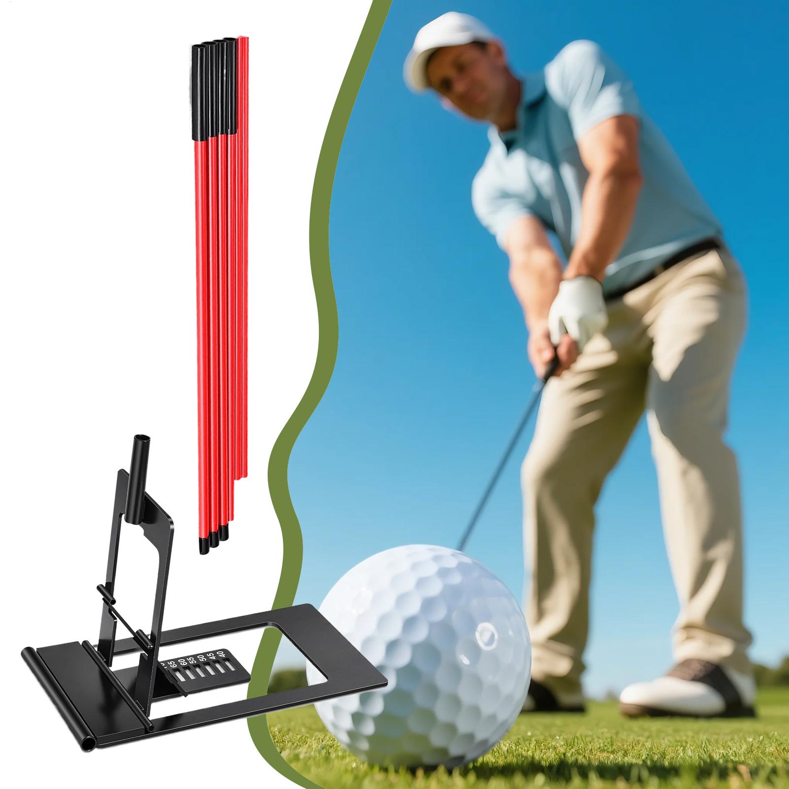 Golf Equipment For Youth - Golf Plane Trainer Ayarlanabilir Açı Hizalama