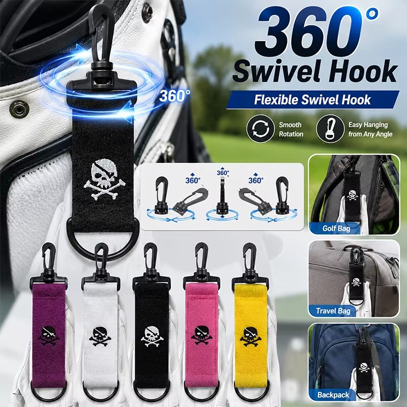 Golf Equipment Holder - 1-3 adet Renkli Golf Asma Eldivenleri