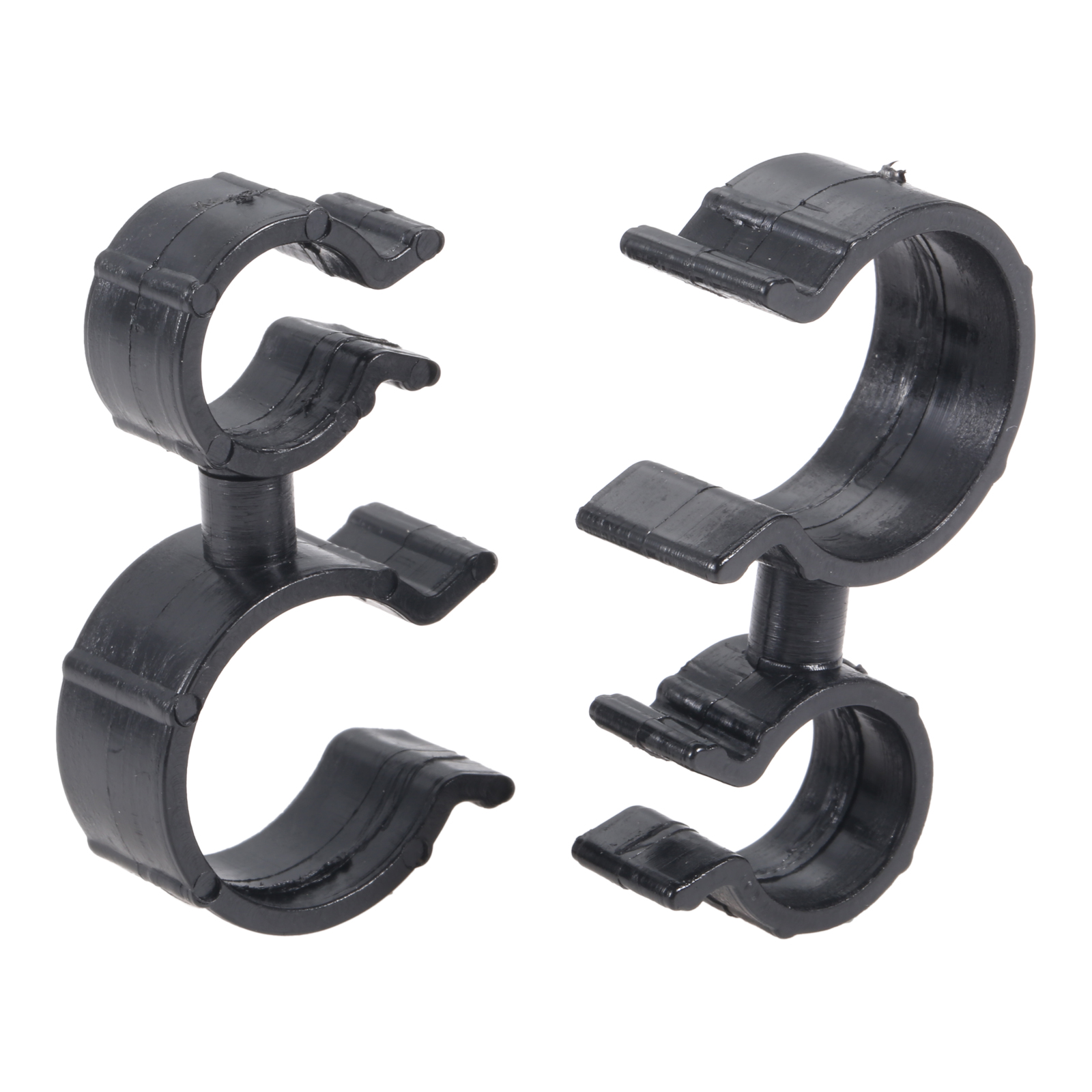 Golf Equipment Holder - 2 adet araba siyah plastik boru