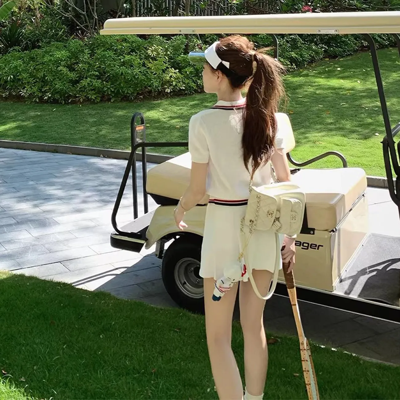Yaz Kadın Tenis Serisi Waffle  - Golf Equipment Women incelemesi ve fiyatı