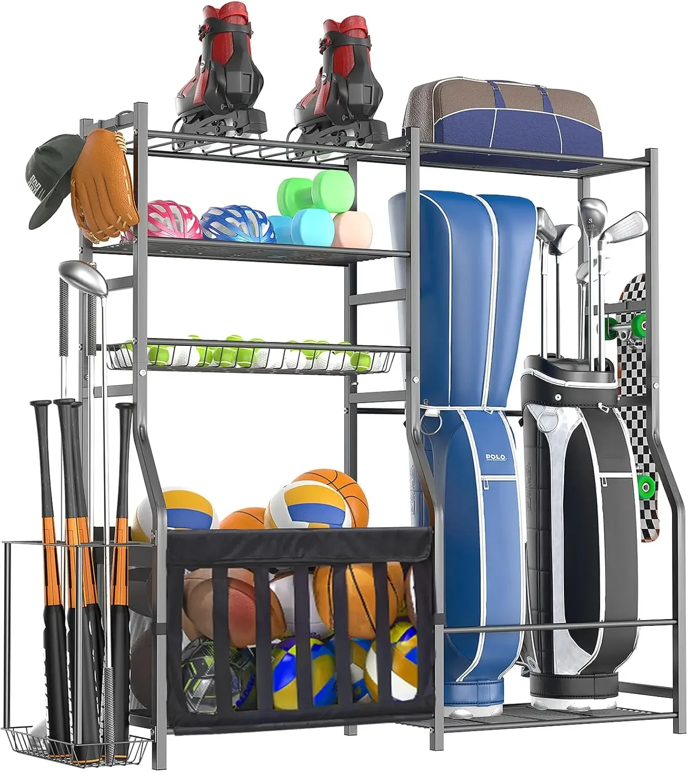 Ağır Hizmet Tipi Garaj Spor Ek - Golf Equipment Holder incelemesi ve fiyatı